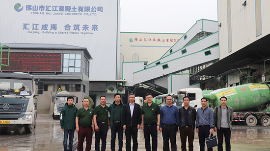 Li Yaxu, head of Fengkai County, Zhaoqing City, visited Huijiang Group